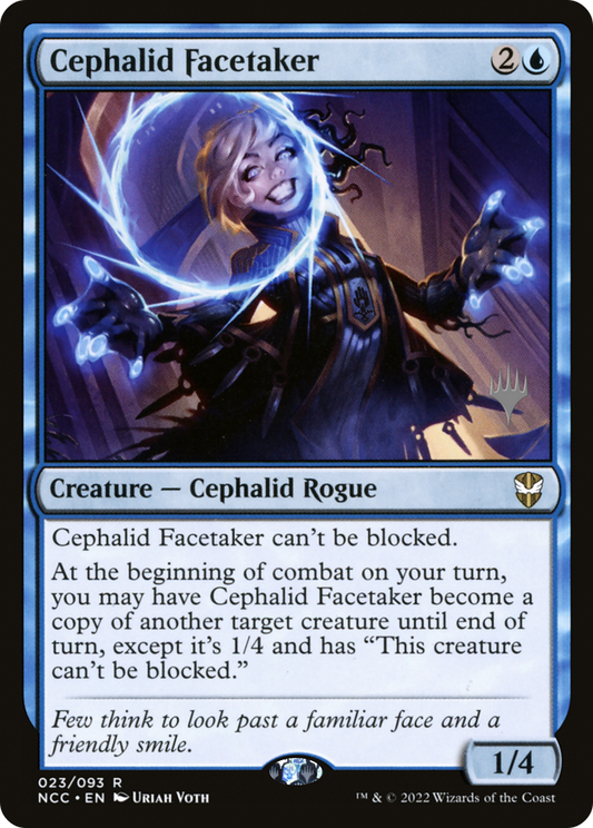 Cephalid Facetaker (Promo Pack) [Streets of New Capenna Commander Promos]