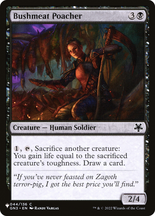 Bushmeat Poacher (GN3-44)