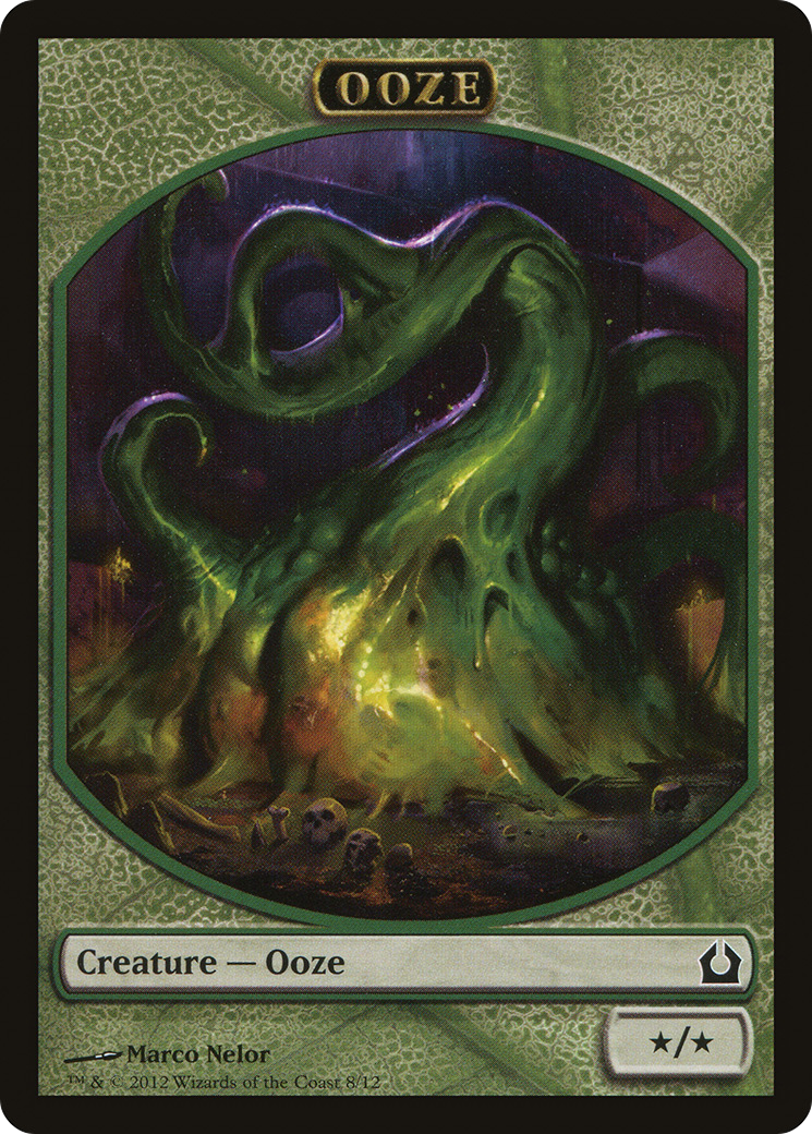 Ooze Token [Return to Ravnica Tokens] | Silver Goblin