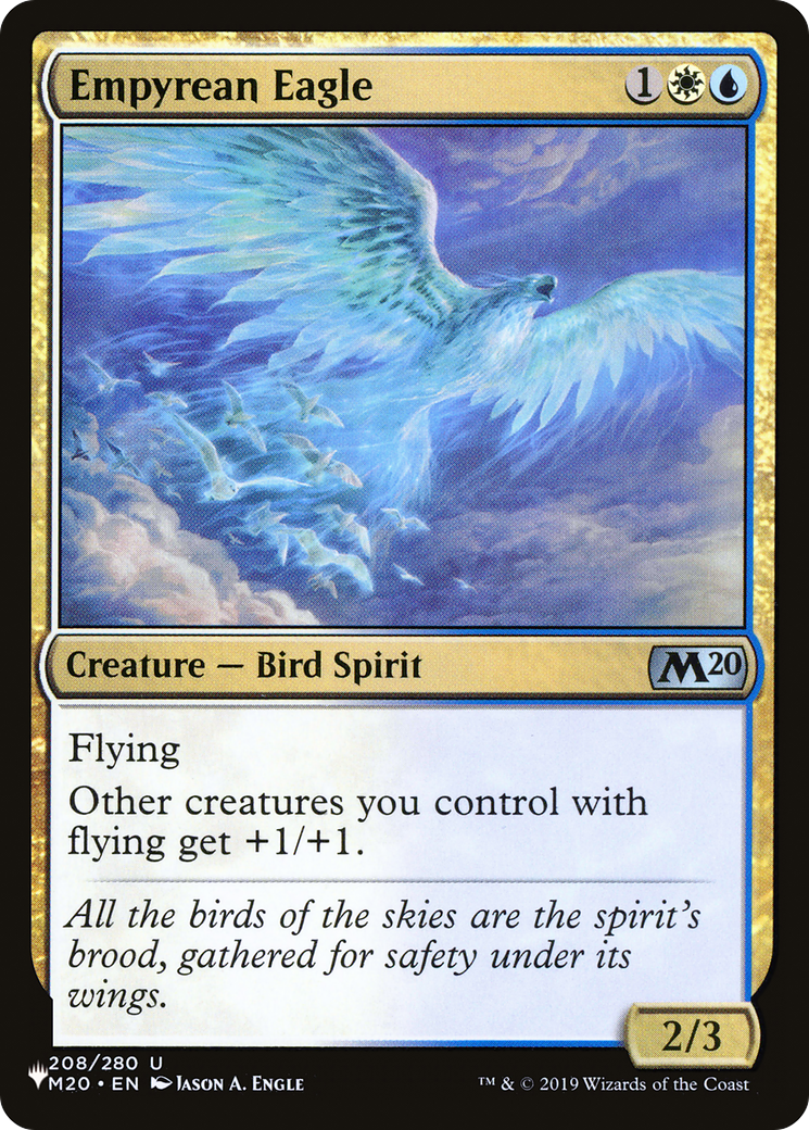 Empyrean Eagle (M20-208) - The List