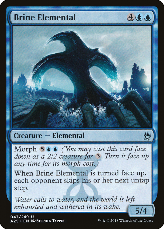 Brine Elemental [Masters 25] Foil