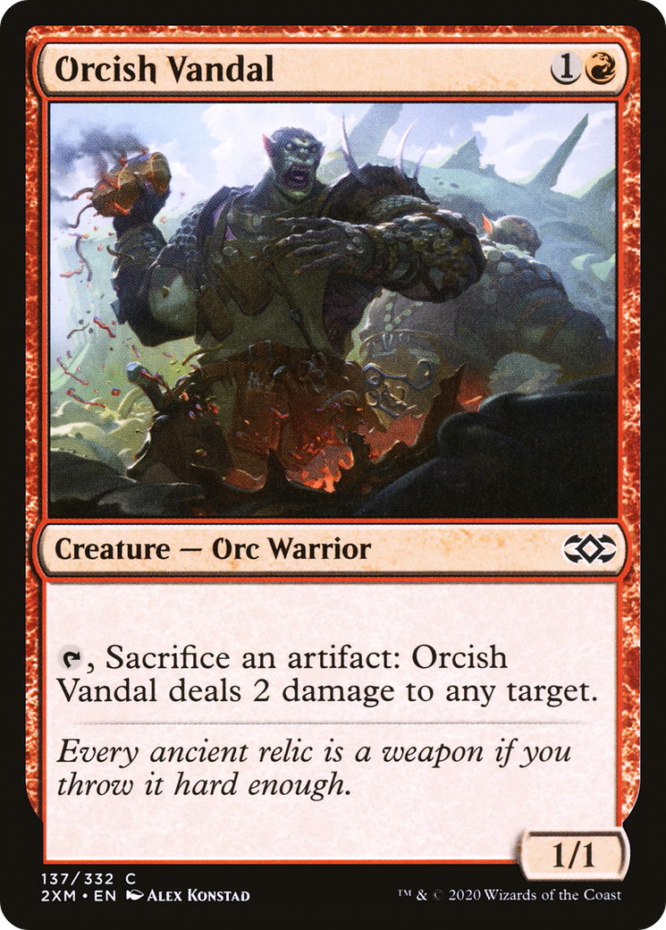Orcish Vandal (137) - Double Masters