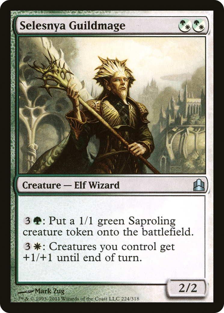 Selesnya Guildmage (224) - Commander 2011