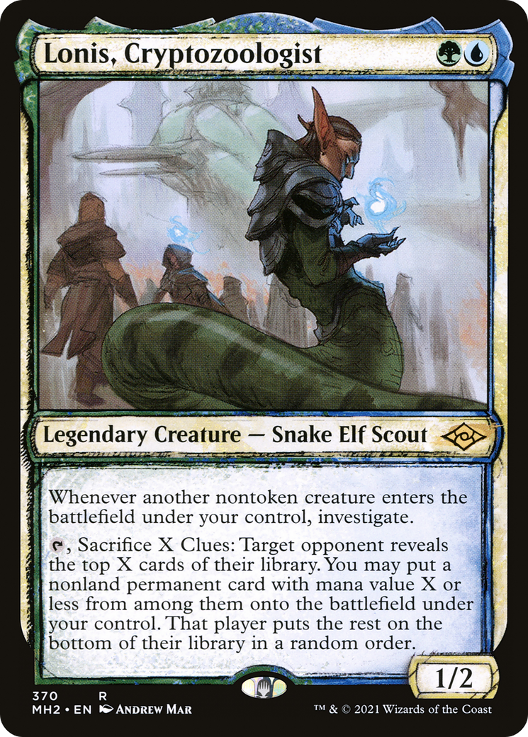 Lonis, Cryptozoologist (Showcase) (370) - Modern Horizons 2
