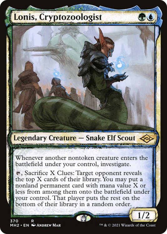 Lonis, Cryptozoologist (Showcase) (370) - Modern Horizons 2