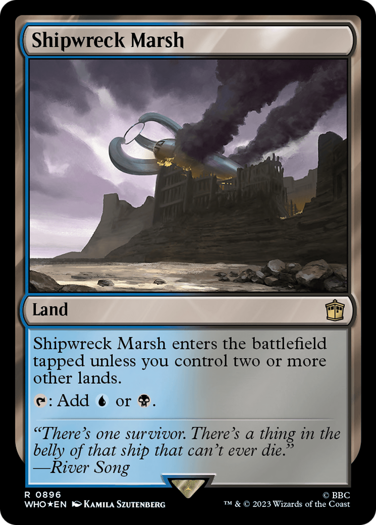 Shipwreck Marsh (Surge Foil) [Doctor Who] | Silver Goblin