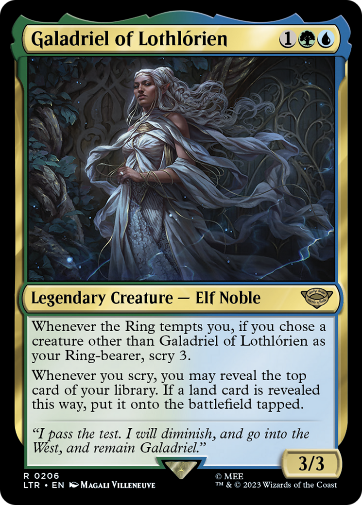 Galadriel of Lothlorien [The Lord of the Rings: Tales of Middle-Earth] Foil