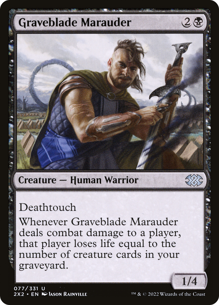 Graveblade Marauder (077) - Double Masters 2022