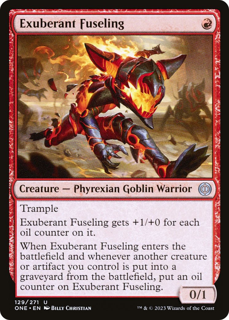 Exuberant Fuseling (129) Foil - Phyrexia: All Will Be One