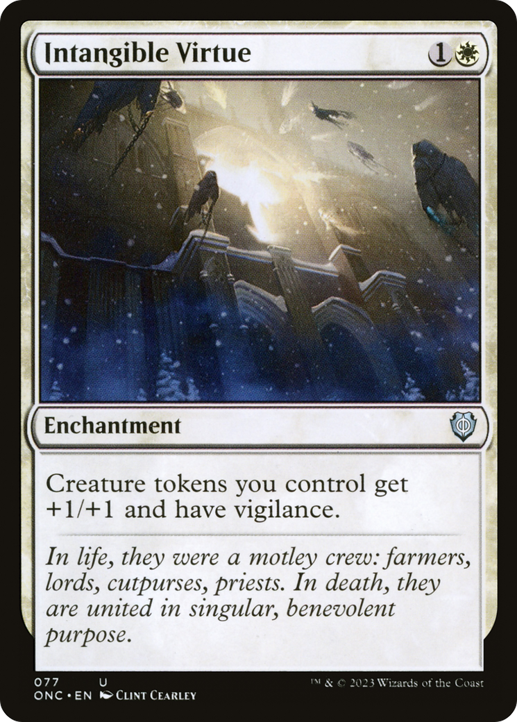 Intangible Virtue (077) - Phyrexia: All Will Be One Commander
