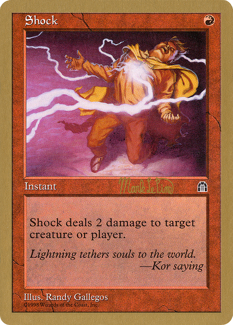 Shock - 1999 Mark Le Pine (STH) (Retro) - World Championship Decks 1999