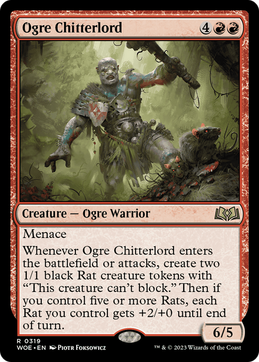 Ogre Chitterlord (319) - Wilds of Eldraine