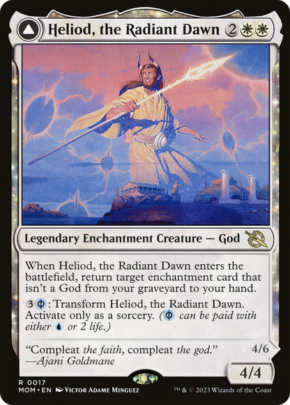 Heliod, the Radiant Dawn (017) Foil - March of the Machine