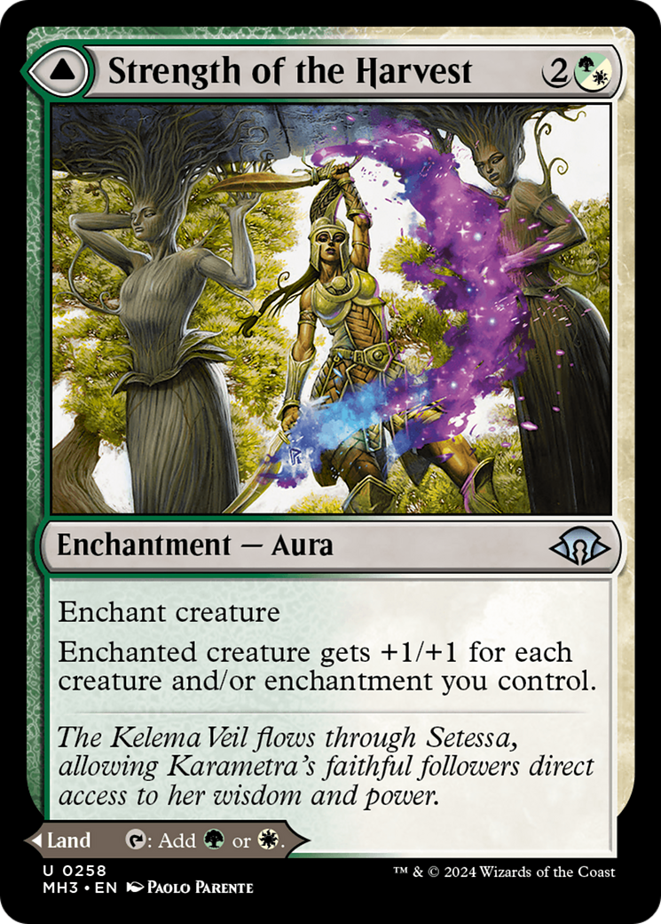 Strength of the Harvest (258) Foil - Modern Horizons 3