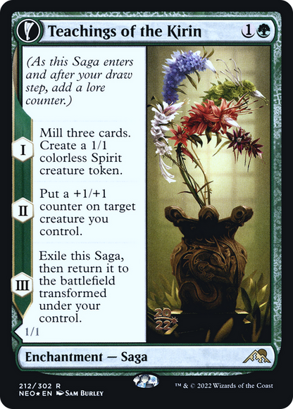 Teachings of the Kirin (212) Foil - Kamigawa: Neon Dynasty Promos
