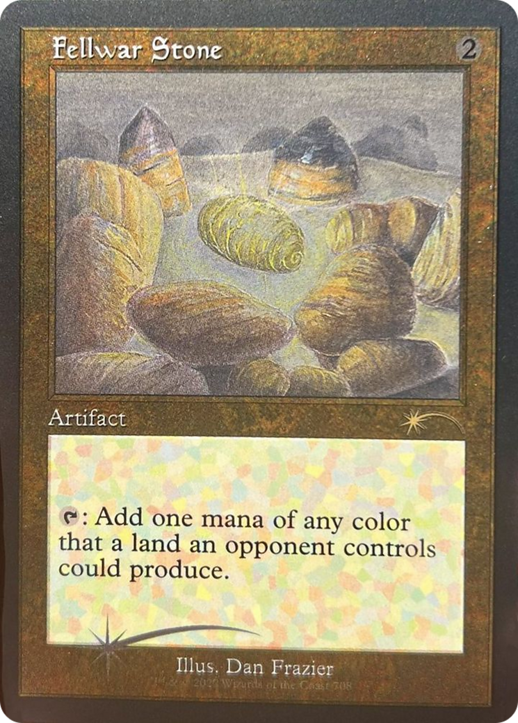 Fellwar Stone (Foil Etched) [Secret Lair Drop Series] | Silver Goblin