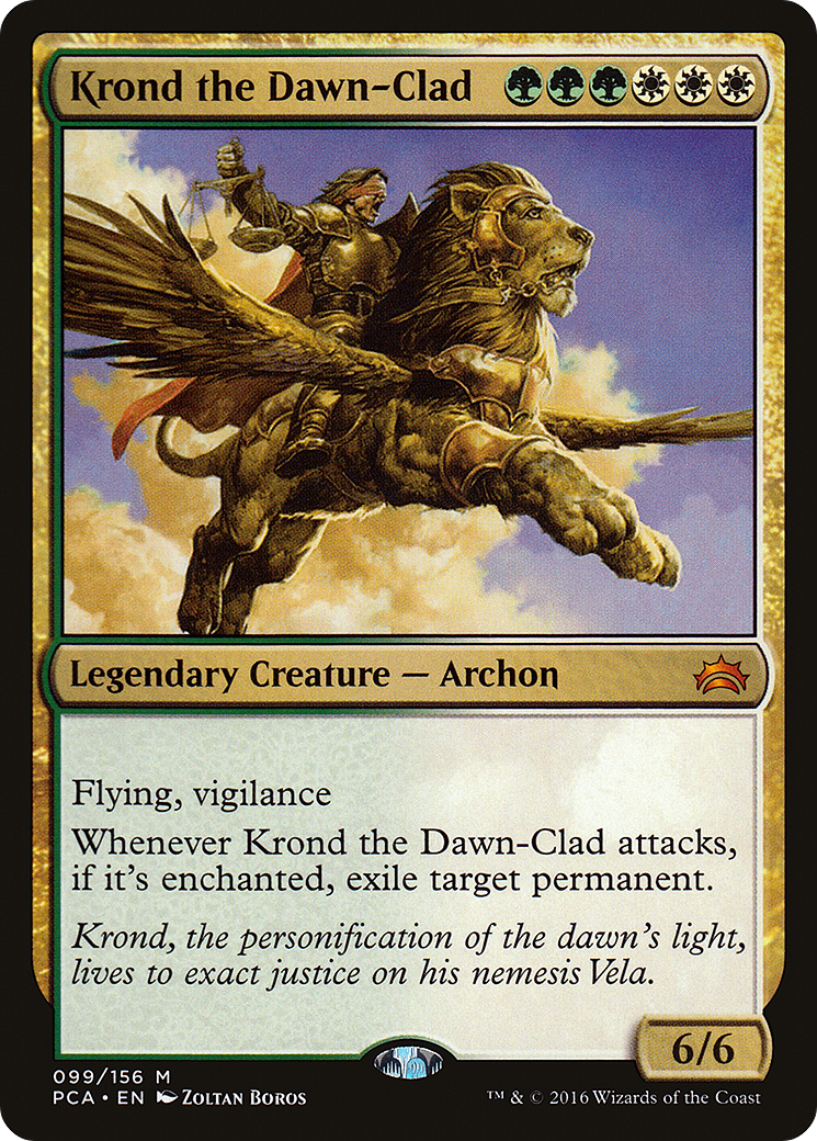 Krond the Dawn-Clad (099) - Planechase Anthology