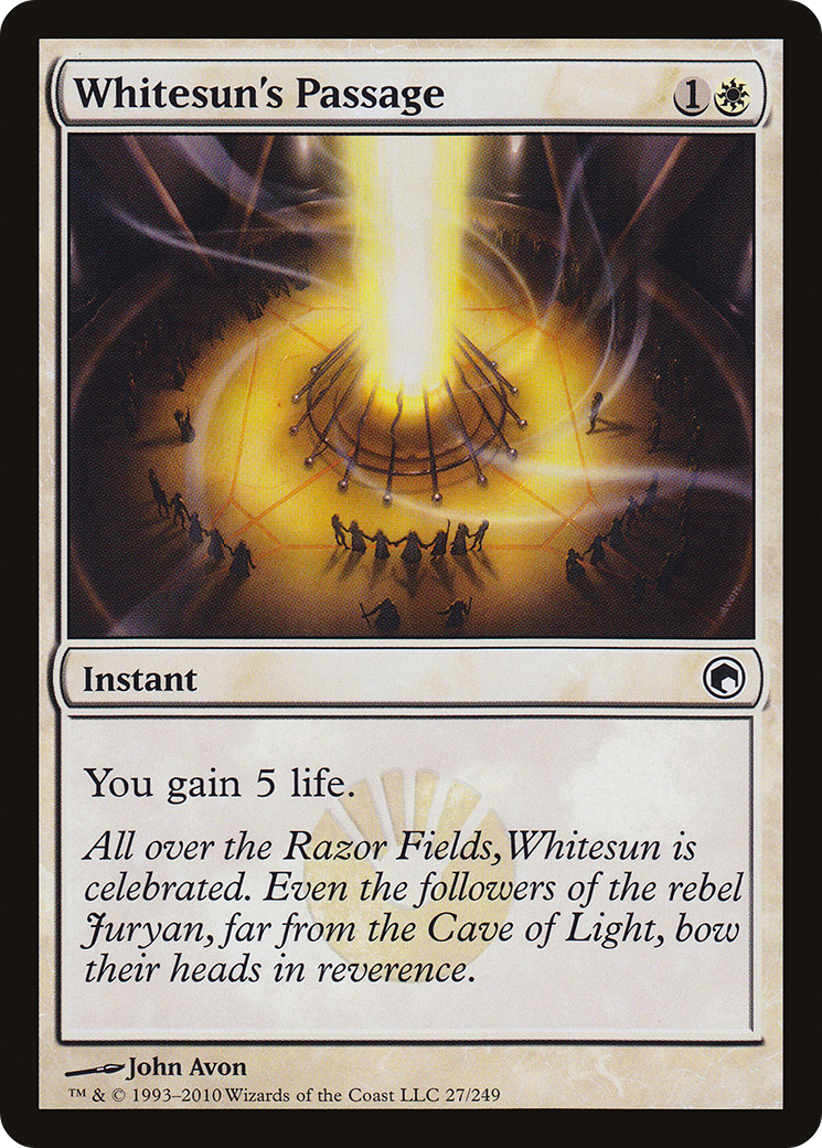 Whitesun's Passage (027) - Scars of Mirrodin