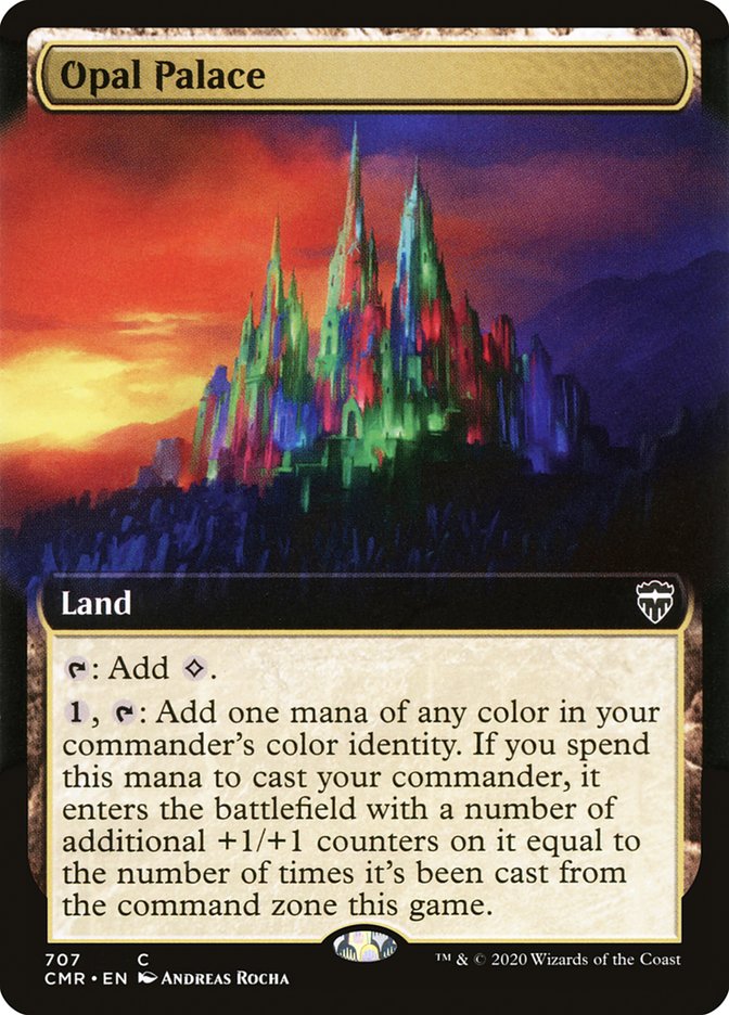 Opal Palace (Extended Art) [Commander Legends] | Silver Goblin