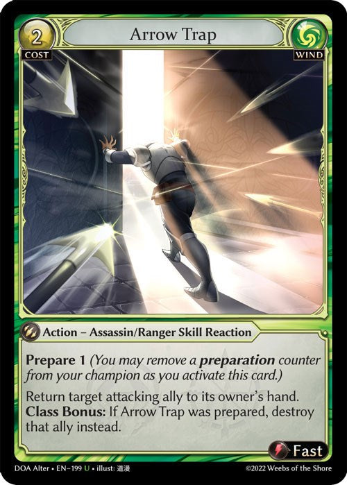 Arrow Trap (199) [Dawn of Ashes: Alter Edition] Foil