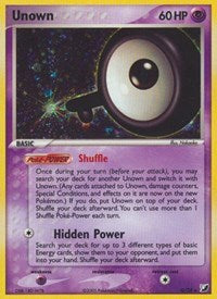 Unown (Q) (Q/28) [EX: Unseen Forces] | Silver Goblin