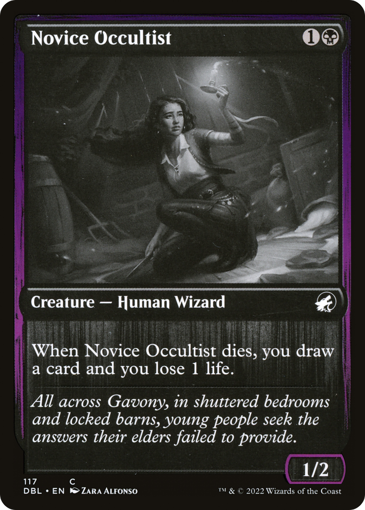 Novice Occultist (117) - Innistrad: Double Feature