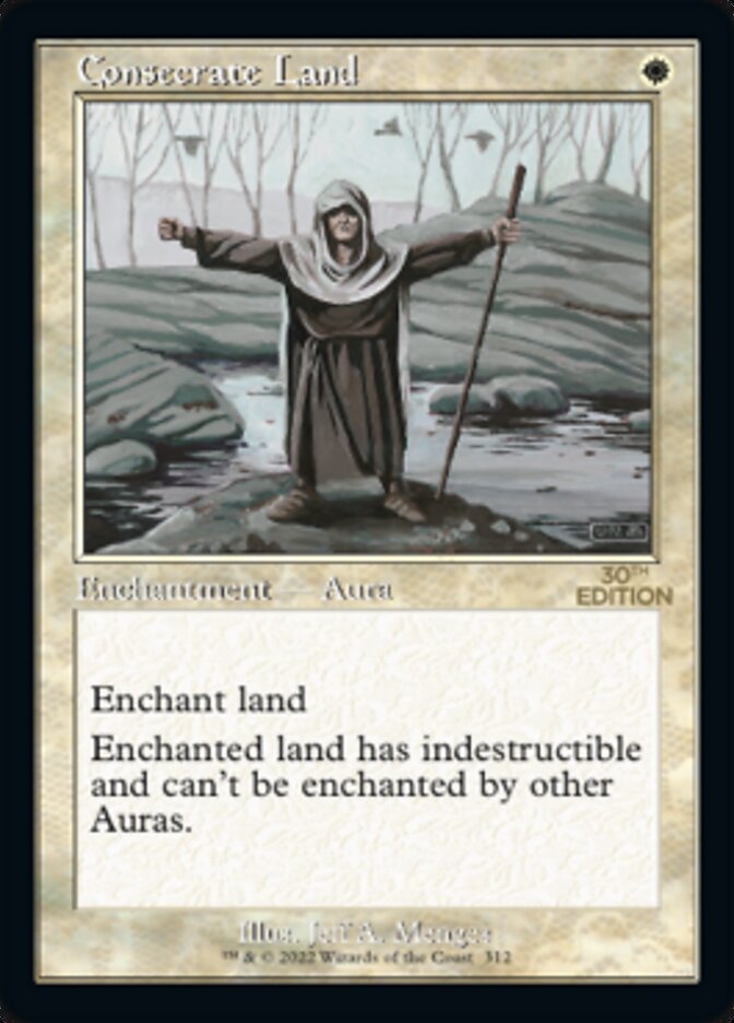 Consecrate Land (Retro) (312) - 30th Anniversary Edition