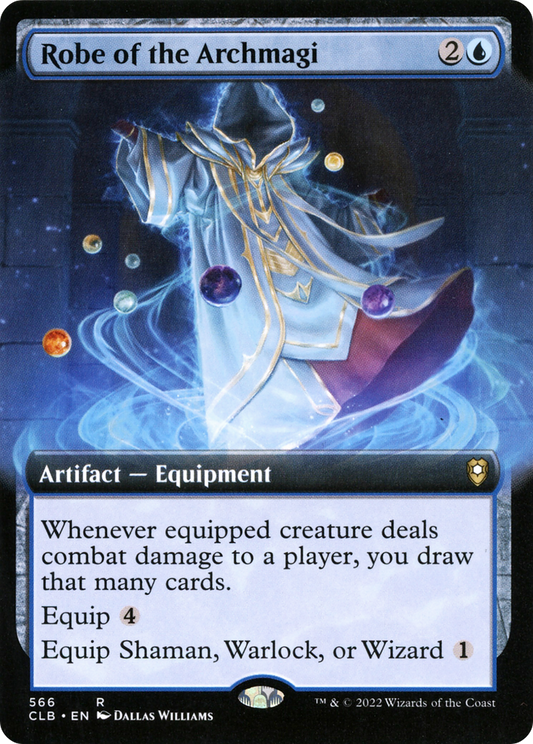 Robe of the Archmagi (Extended Art) (566) - Commander Legends: Battle for Baldur's Gate
