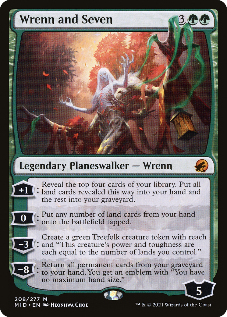 Wrenn and Seven [Innistrad: Midnight Hunt] Foil