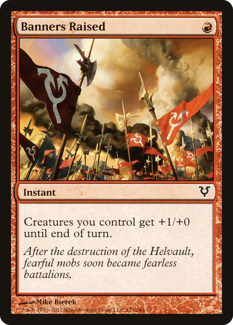 Banners Raised (127) Foil - Avacyn Restored