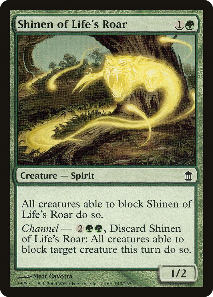 Shinen of Life's Roar (149) - Saviors of Kamigawa