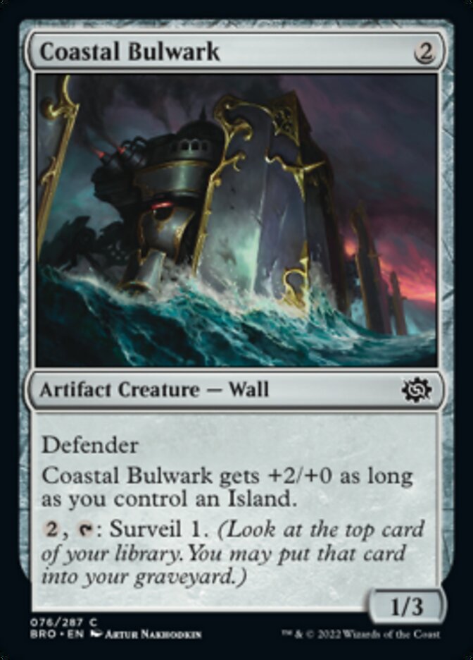 Coastal Bulwark [The Brothers' War] | Silver Goblin