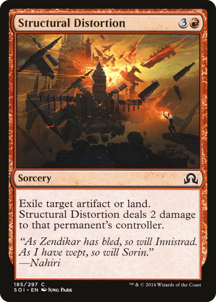 Structural Distortion (185) Foil - Shadows over Innistrad