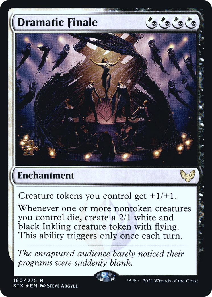 Dramatic Finale (180) Foil - Strixhaven: School of Mages Promos