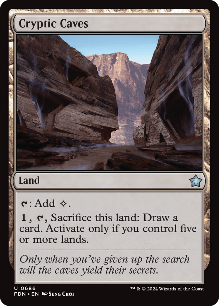 Cryptic Caves (686) - Foundations