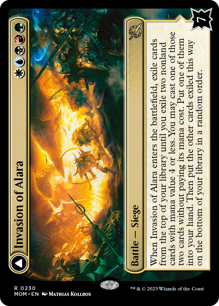 Invasion of Alara // Awaken the Maelstrom (230) - March of the Machine
