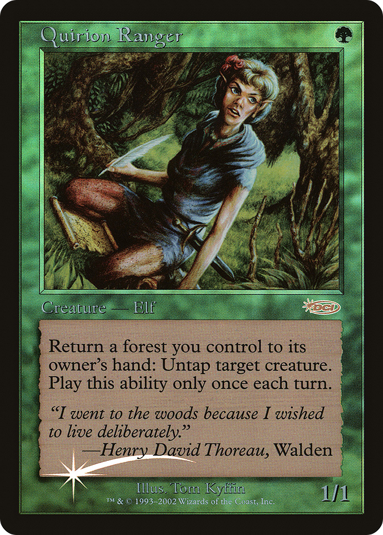 Quirion Ranger Foil - Friday Night Magic 2001