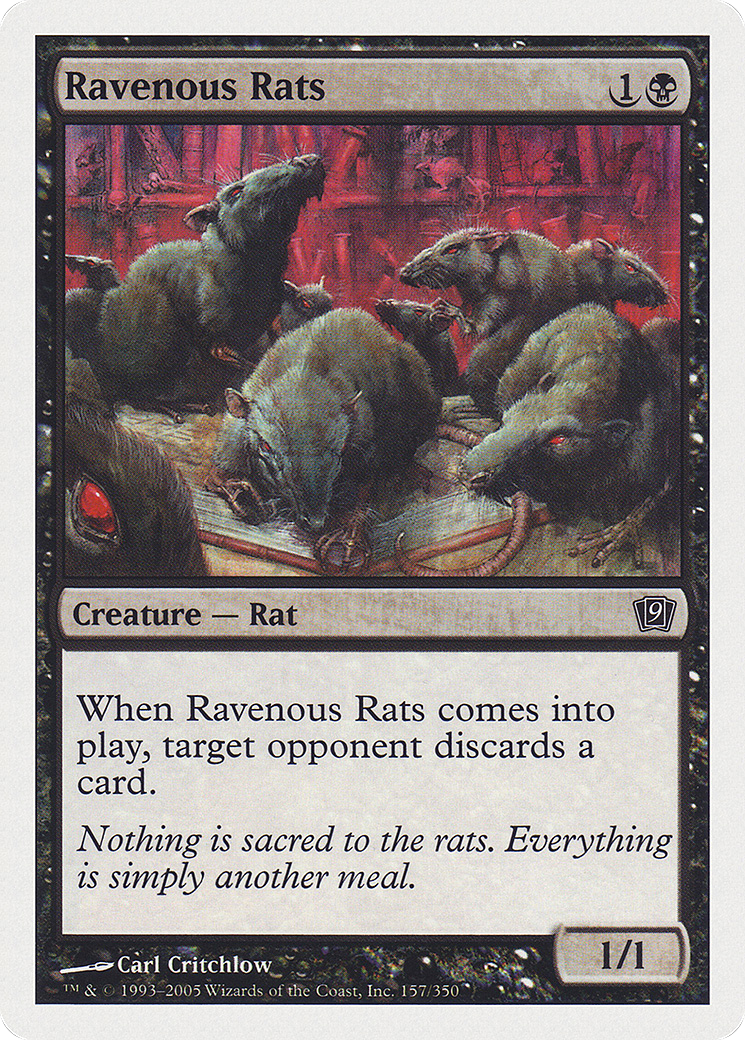 Ravenous Rats (157) - Ninth Edition