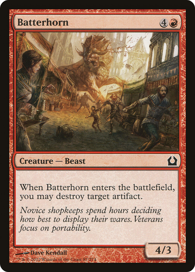 Batterhorn (087) Foil - Return to Ravnica