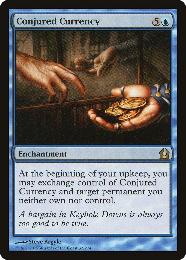 Conjured Currency (033) Foil - Return to Ravnica