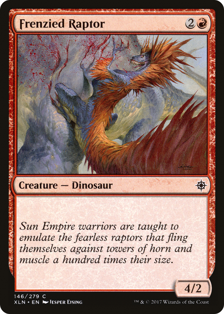 Frenzied Raptor (146) Foil - Ixalan