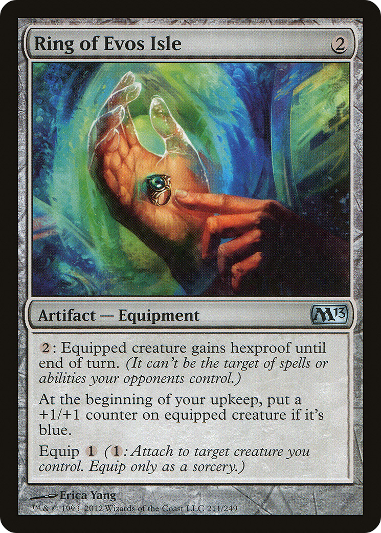 Ring of Evos Isle (211) Foil - Magic 2013