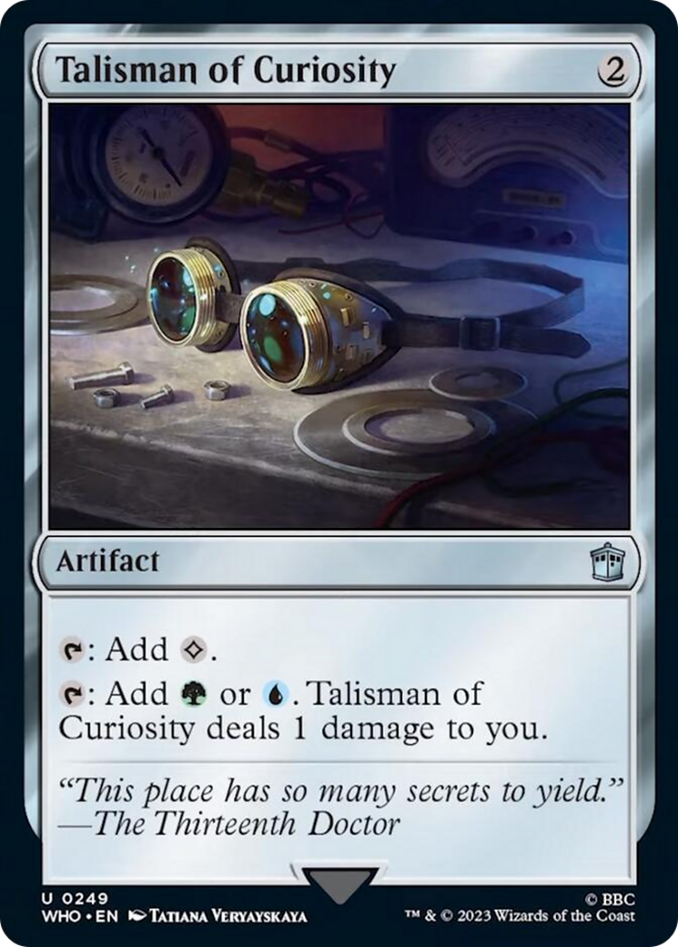 Talisman of Curiosity [Doctor Who] | Silver Goblin