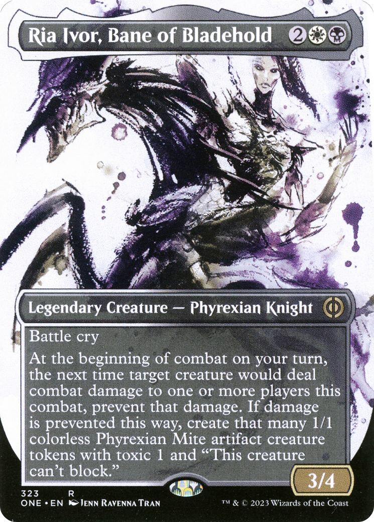 Ria Ivor, Bane of Bladehold (Showcase) (323) - Phyrexia: All Will Be One