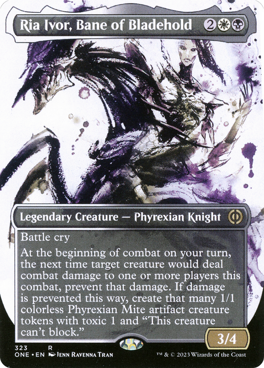 Ria Ivor, Bane of Bladehold (Showcase) (323) - Phyrexia: All Will Be One