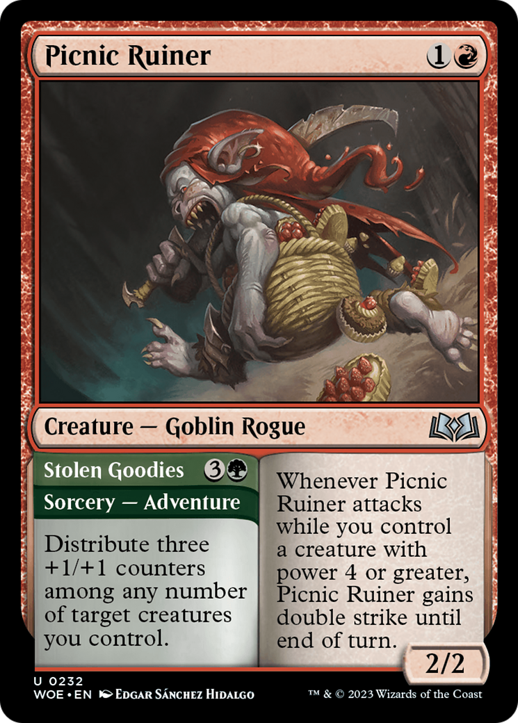 Picnic Ruiner // Stolen Goodies [Wilds of Eldraine] | Silver Goblin