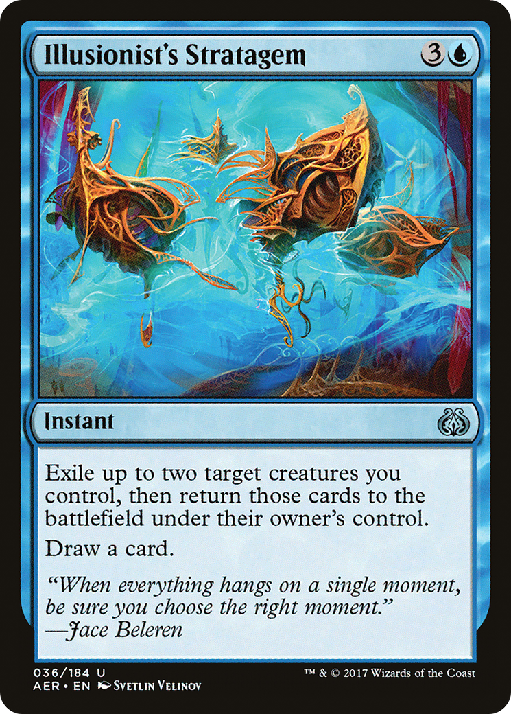 Illusionist's Stratagem (036) Foil - Aether Revolt