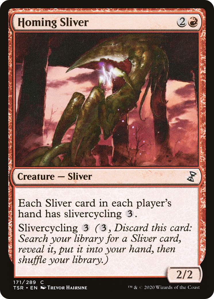 Homing Sliver (171) Foil - Time Spiral Remastered