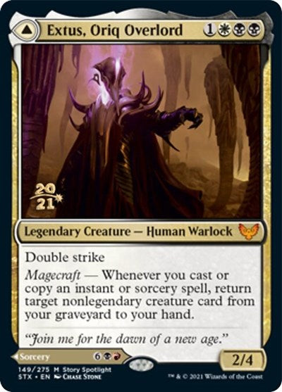 Extus, Oriq Overlord (149) Foil - Strixhaven: School of Mages Promos
