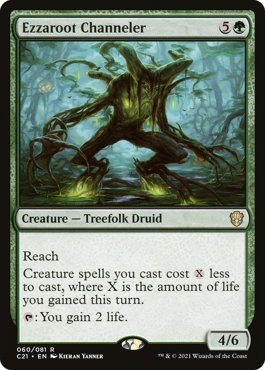 Ezzaroot Channeler (060) - Commander 2021